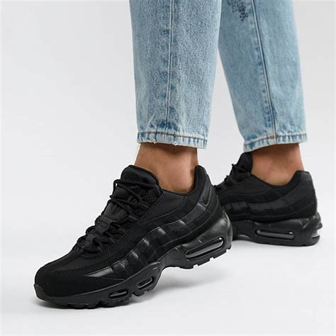 nike air max 95 essential heren zwart